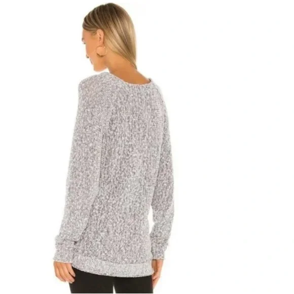 FREE PEOPLE BRIGHT LIGHTS OVERSIZED TUNIC SWEATER - Picture 4 of 11
